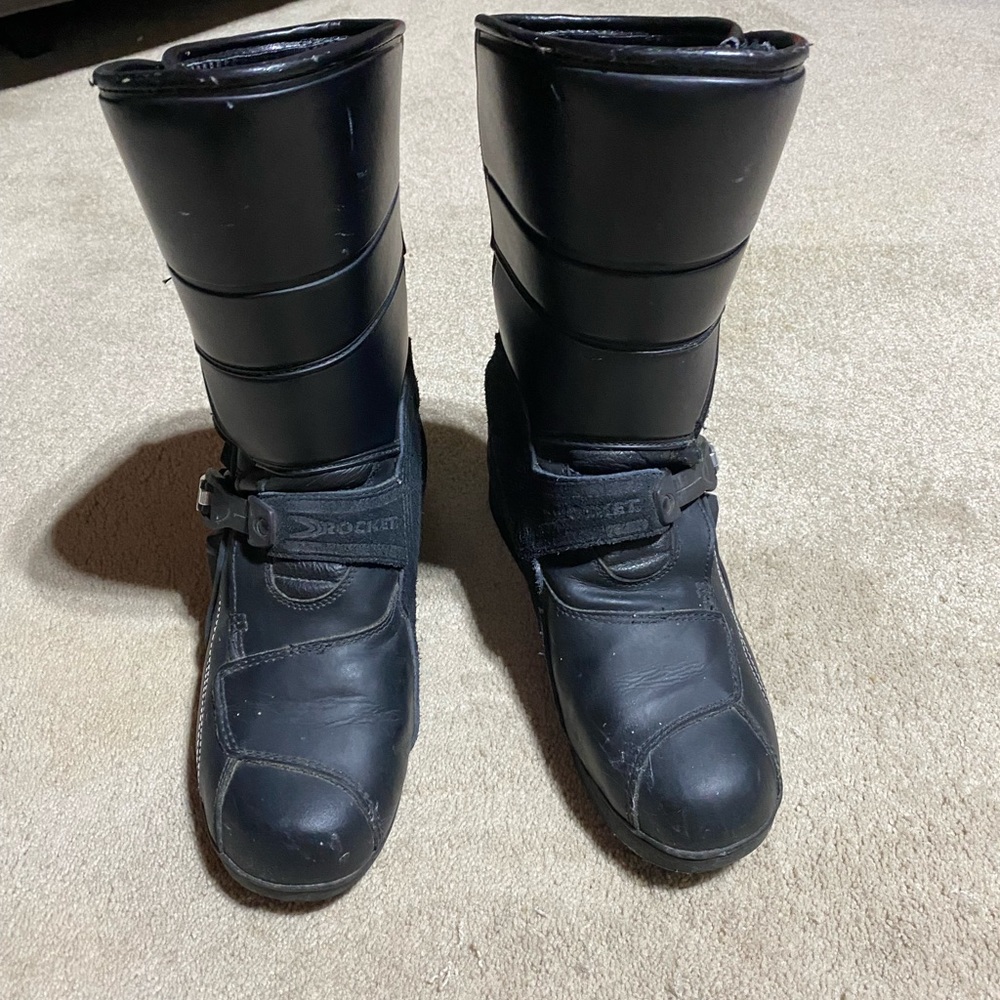 Joe Rocket Motorcycle Boots Sz 9